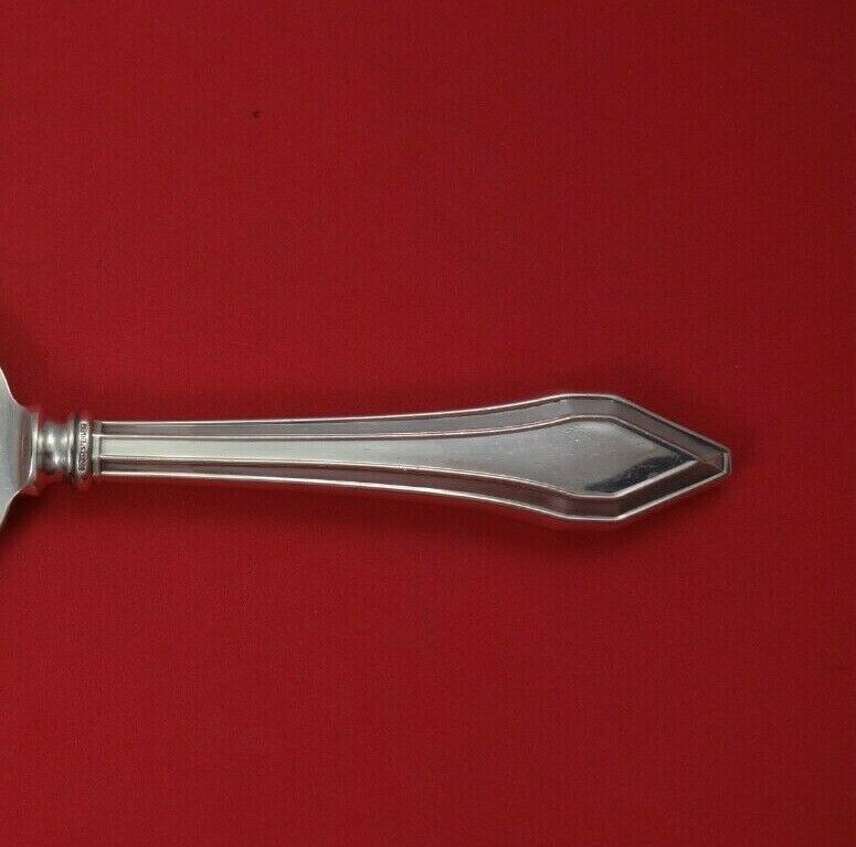 Embassy Scroll by Lunt Sterling Silver Cheese Server Original 6 3/4" 