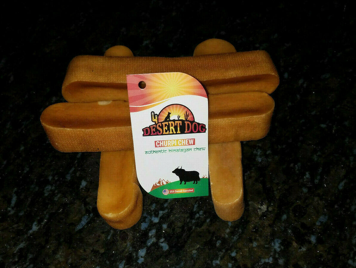 Bulk 10 lb LARGE Desert Dog Himalayan Yak Bones Churpi Chew Dog Chews