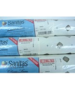 Vtg. 3 Rolls SANITAS Fabric Back Vinyl Wallpaper Roll 56 SQ FT ea roll G... - $51.43