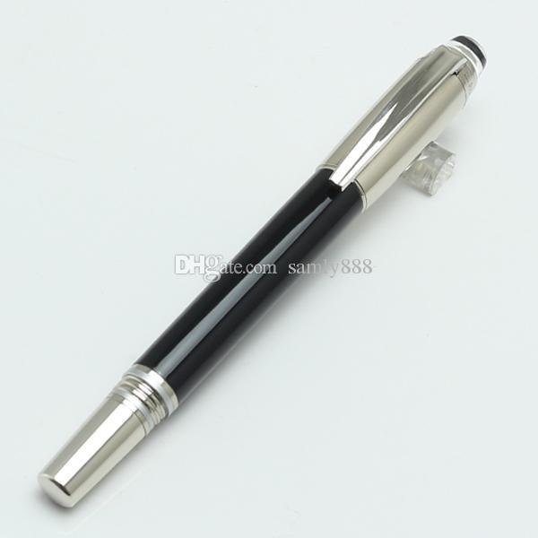 Luxury MB pen silver cap and black barrel Rollerball pen Urban Speed MB pen gift