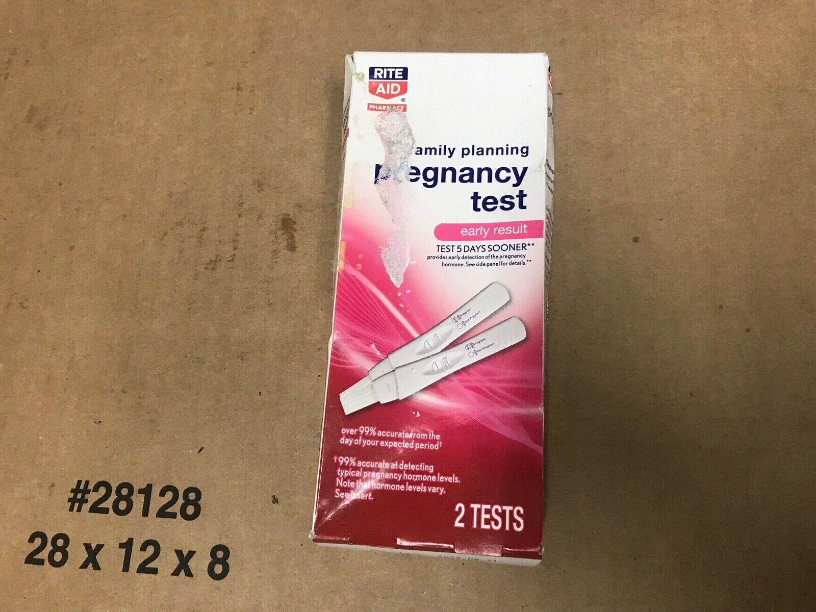 Rite Aid Family Planning Pregnancy Tests Early Result 2 ct Pregnancy