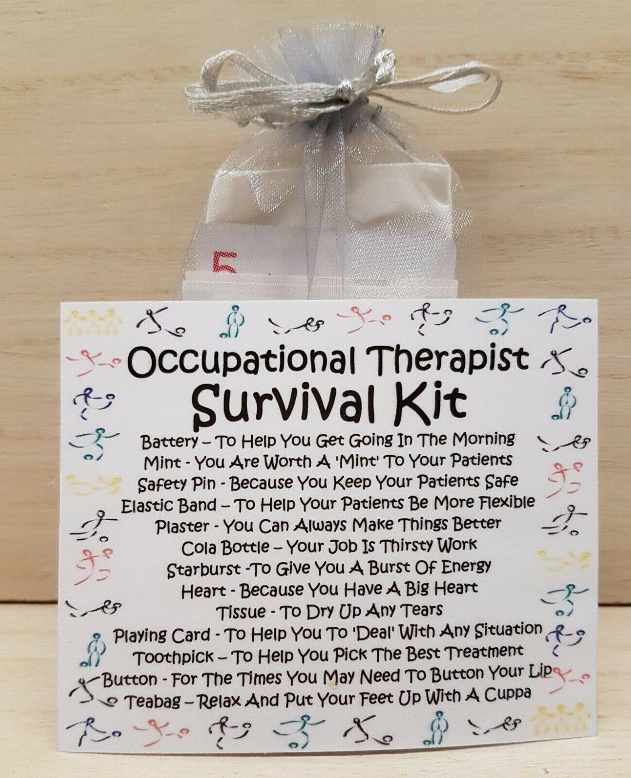 Occupational Therapist Survival Kit - A Unique Fun Novelty Gift ...