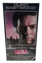 Sudden Impact VHS VCR Video Tape Used  Clint Eastwood Dirty Harry 