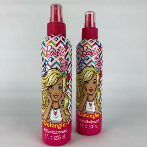 Mattel Barbie Doll Cotton Candy Scented Hair Mist Spray Detangler 8oz ...