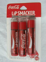 Lip Smacker Coca-Cole Lip Balm 3 Pack Flavor all Coca-Cole total net wt .42oz - $12.99