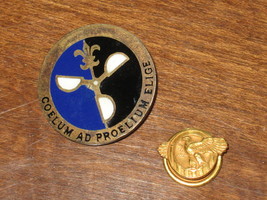Military/Air Force- Eagle Cuff Link-Weather Service Lapel Pin-Lot of 2-1946 - $20.00