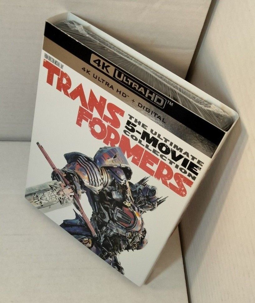 Transformers The Ultimate 5 Movie Collection (4KNo DIGITAL)Shipping w