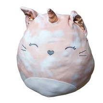 Squishmallows 16” Feodora  the Unicorn Pink Cat Caticorn Kellytoy - $18.65