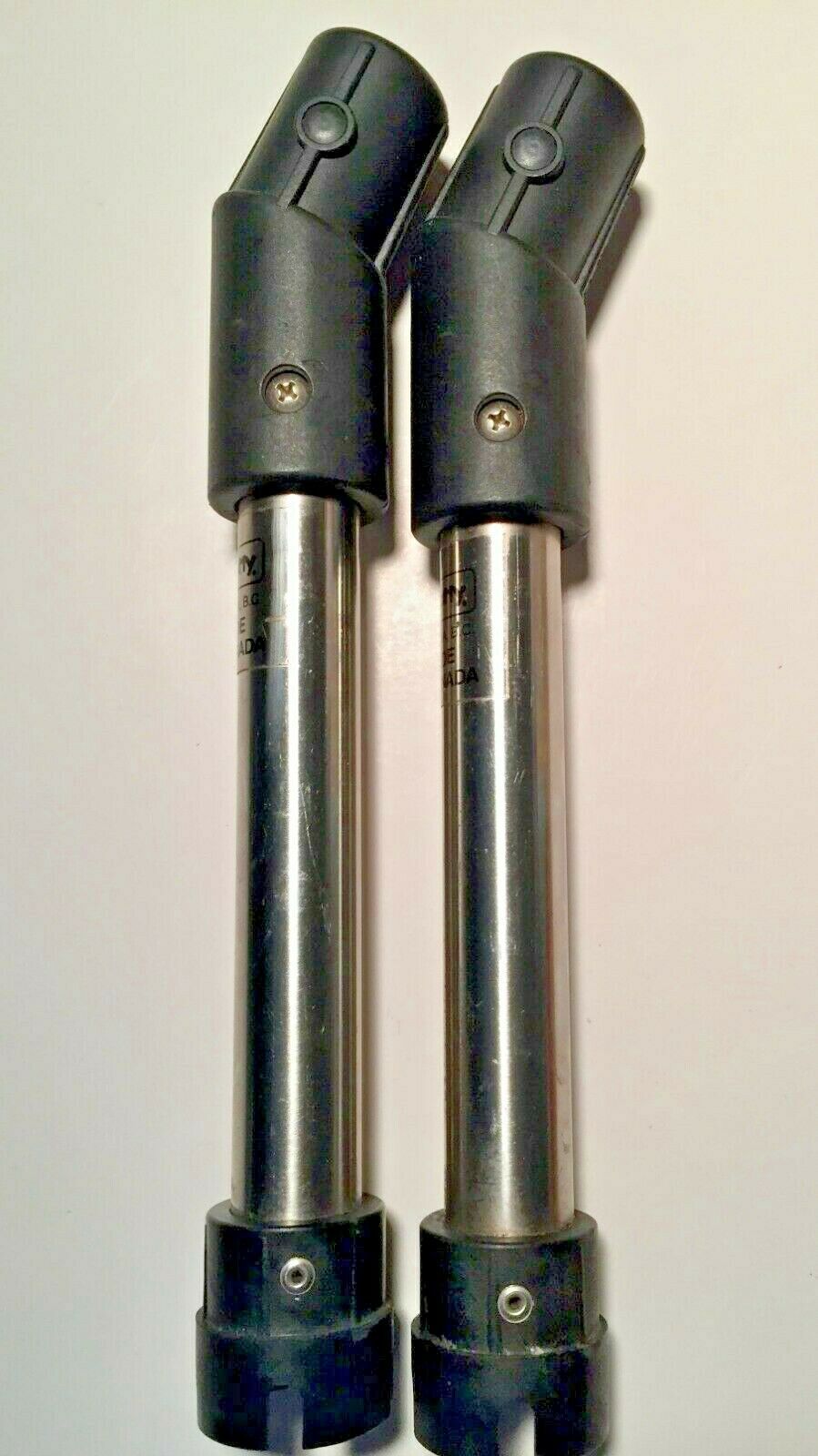 Scotty Gimbal Mount Rod Holders Set of 2 Adapter Stainless Steel Nylon