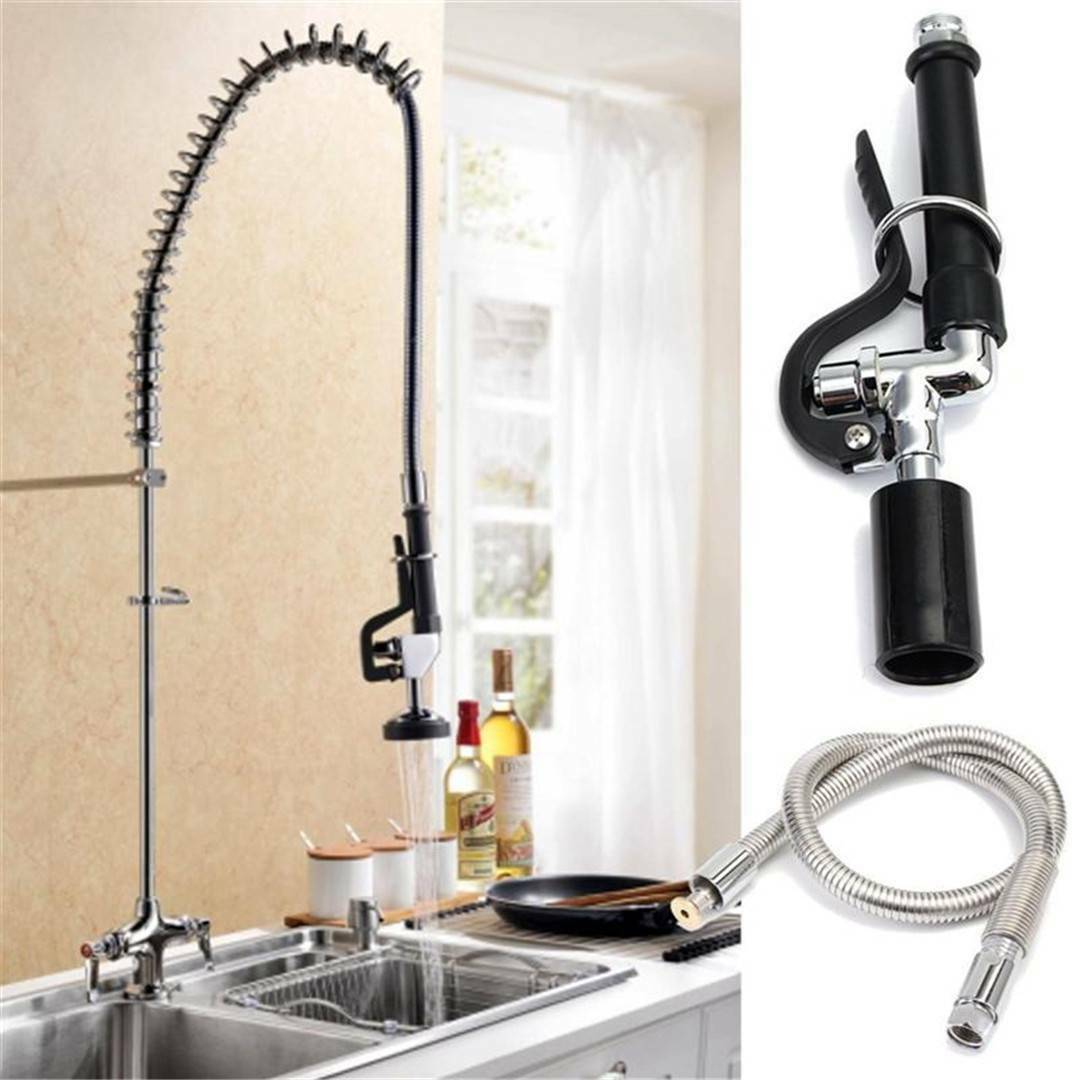 Commercial Restaurant Kitchen PreRinse Spray Head Sprayer Faucet Tap