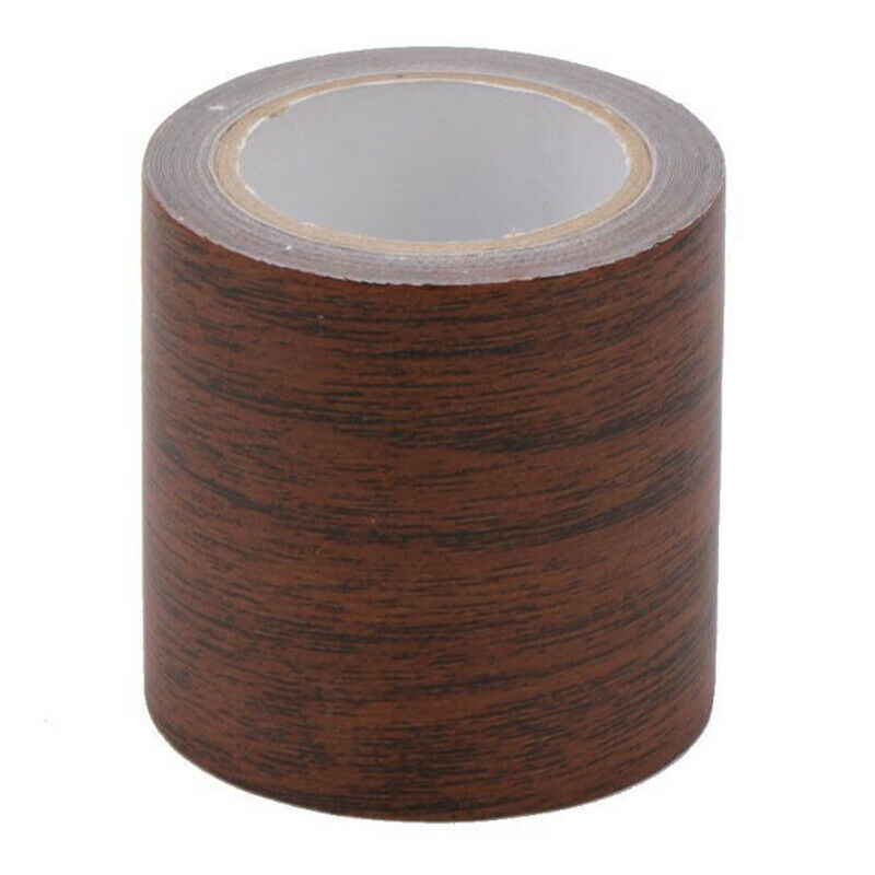5M/Roll Realistic Woodgrain Repair Adhensive Duct Tape 8 Colors For