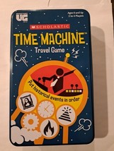 University Games Scholastic Time Machine Travel Game Tin - Ages 8+ - $8.54