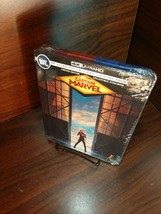 Captain Marvel Steelbook (4K+Blu-ray-No Digital) Discs Unused-Free Box Shipping - $33.75