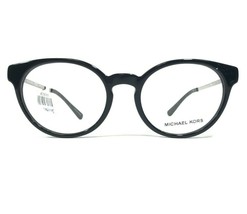 Michael Kors MK4048 Kea 3163 Eyeglasses Frames Black Silver Round 51-19-135 - $56.09