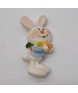 Vintage Hallmark Easter Bunny Brooch White Easter Egg Holiday Brooch Pin... - $15.00