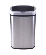 13 Gallon Touch free Sensor Automatic Stainless Steel Trash Can Stainles... - $75.99