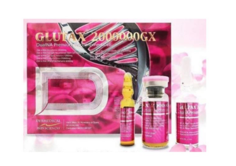 Glutax 2000000gx Skin Whitening Anti-Aging 10 Session DHL FAST DHL