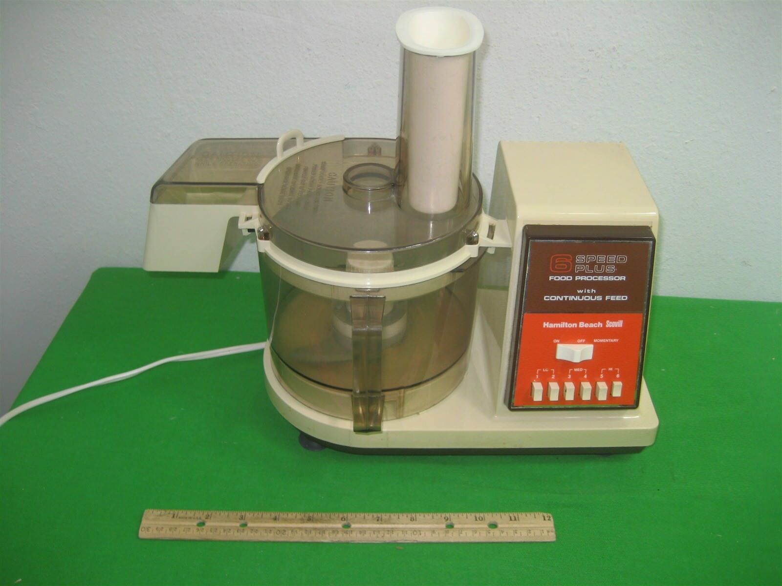 Vintage Hamilton Beach Scovill 6 Speed Plus Food Processor/Juicer Model