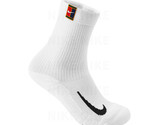 Nike Court Multiplier Crew Cushioned Socks 2pcs Unisex Socks White SK011... - $34.11
