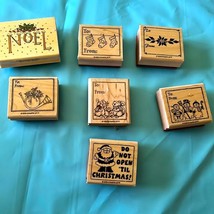 Set of seven Christmas theme stamps - $21.56