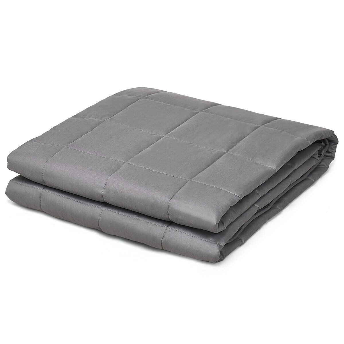 Giantex 22 lbs Weighted Blankets 100 Cotton with Glass BeadsKing
