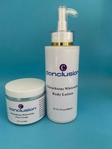 Conclusion Glutathione Whitening 2-Set: Body Lotion and Face Cream - $39.55