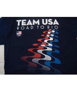 US Olympics Rio de Janeiro Blue T Shirt Size XL - $21.82
