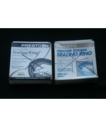 Lot of 2 Presto 09901 9901 Pressure Cooker Sealing RIng Gasket Air Vent Genuine - $19.99
