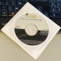 Roxio Creator 9.0 DE CD / DVD Burning Recording Software Install CD - $9.43