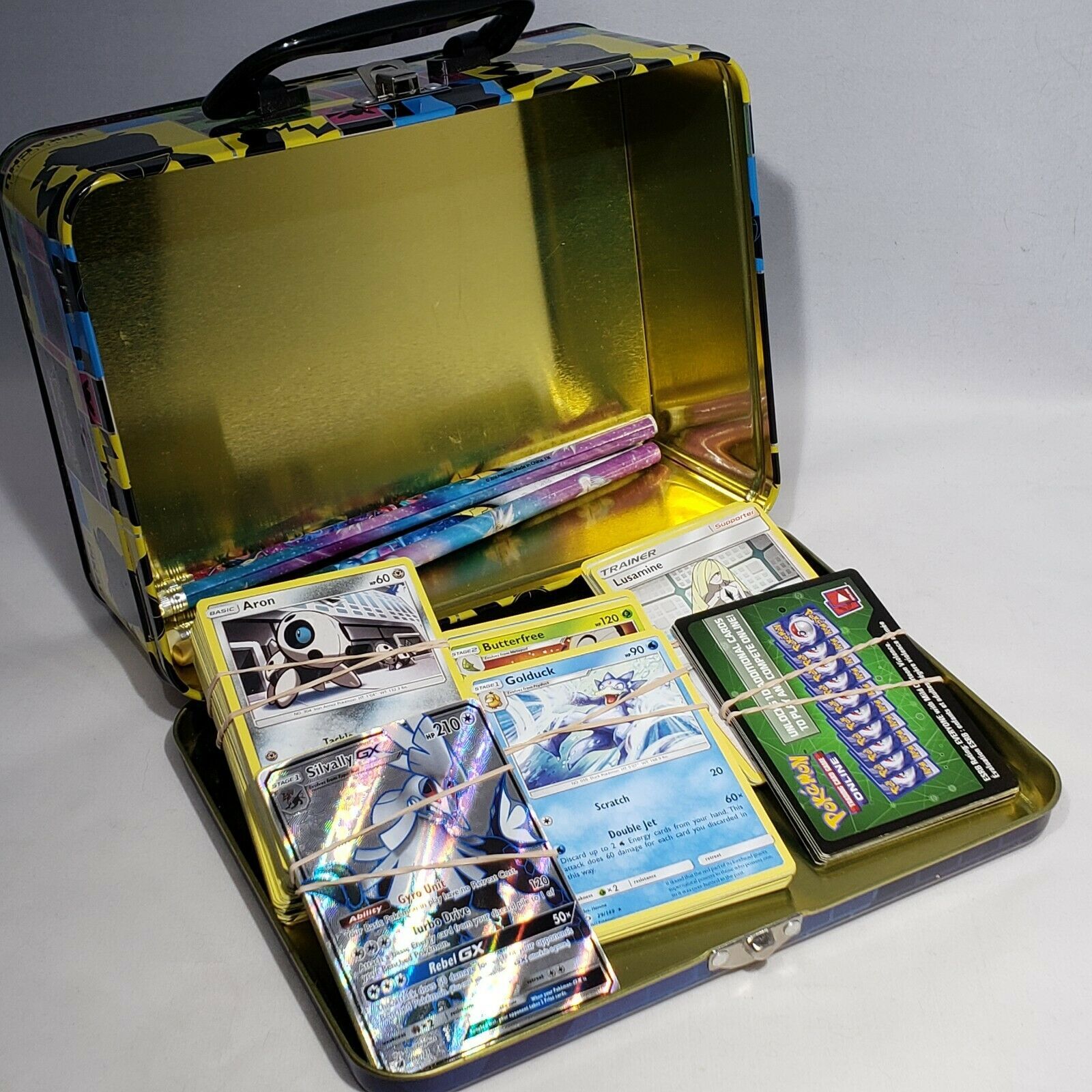 Lot Pokemon Cards Detective Pikachu Tin and 30 similar items