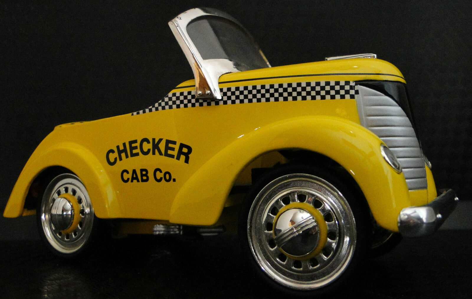 vintage taxi pedal car