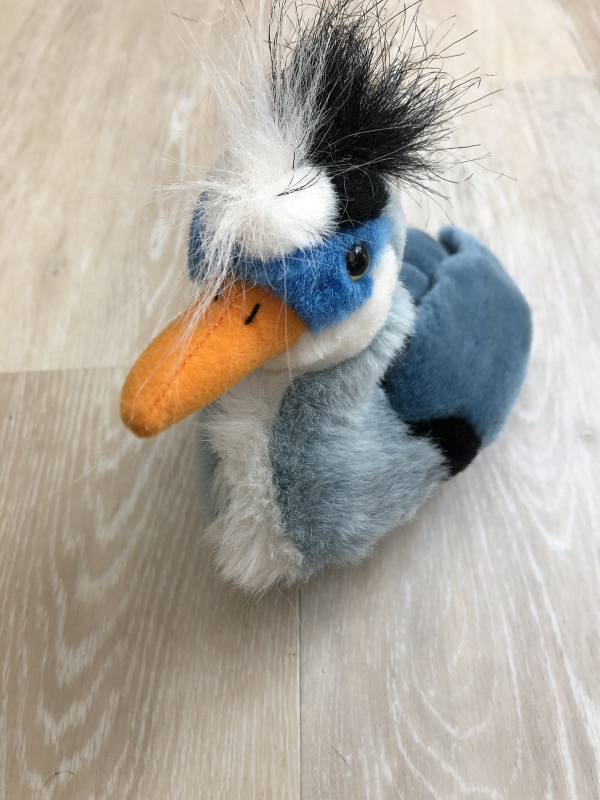 great blue heron stuffed animal