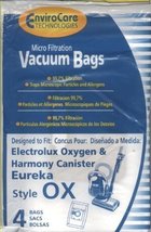Electrolux, OX Vacuum Bags, 4 Pk. Fits 61320 EL200 - $9.68