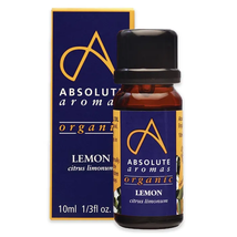 Absolute Aromas Organic Lemon Essential Oil, 10ml