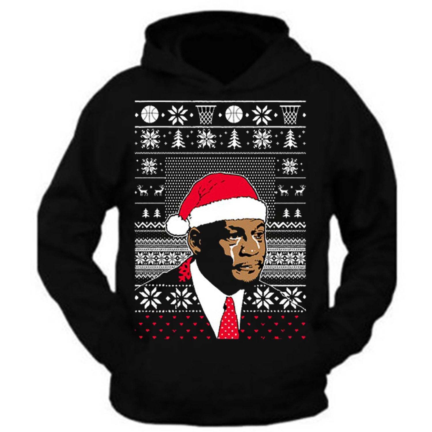 Merry christmas Mike Tyson basketball Christmas sweatshirt Unisex