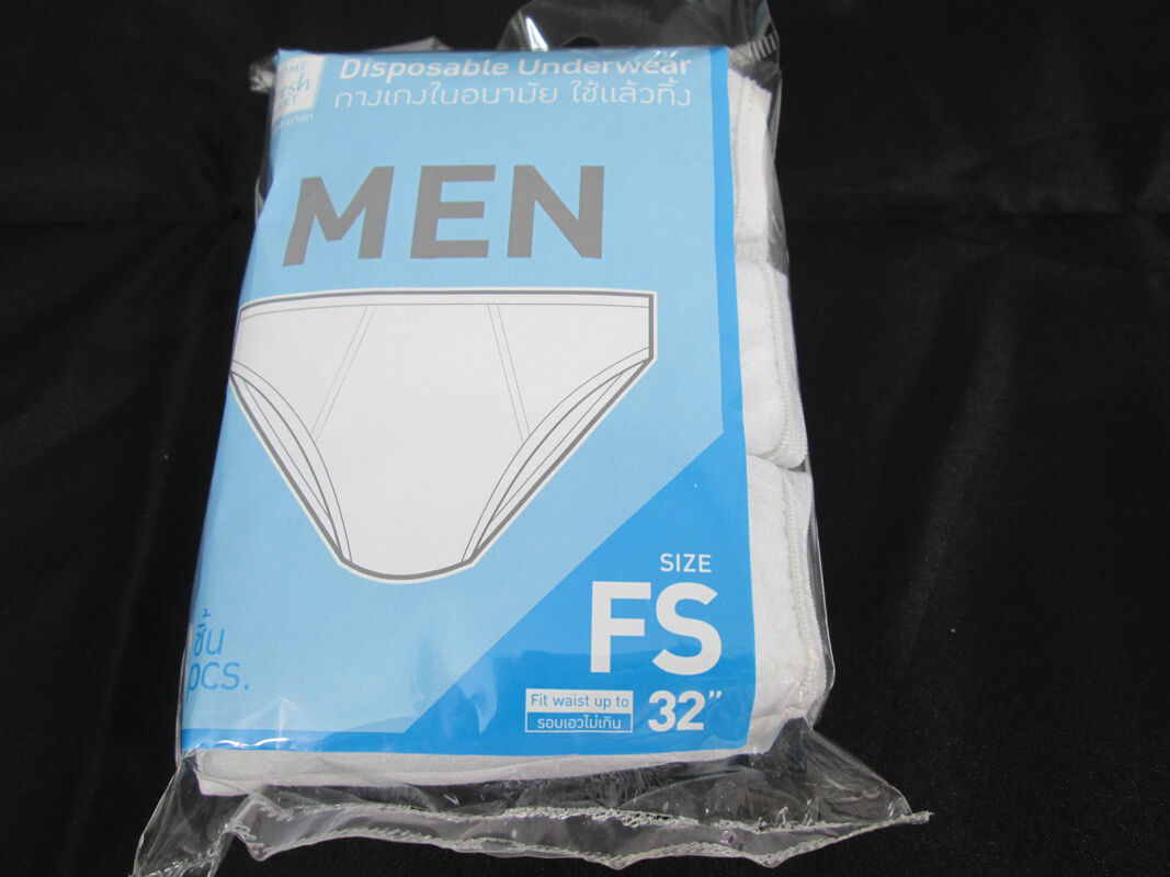 Disposable Underwear For Men Breathable No Allergies Travelling