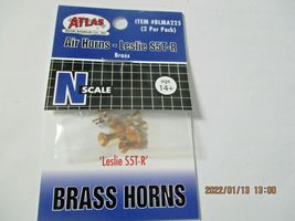 Atlas # BLMA225 Air Horns Brass "Leslie S5T-R" 2 per Pack N-Scale image 6