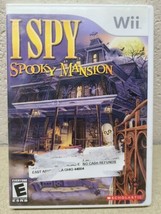 I Spy Spooky Mansion (Nintendo Wii, 2010) Rated E, Scholastic, Video Game