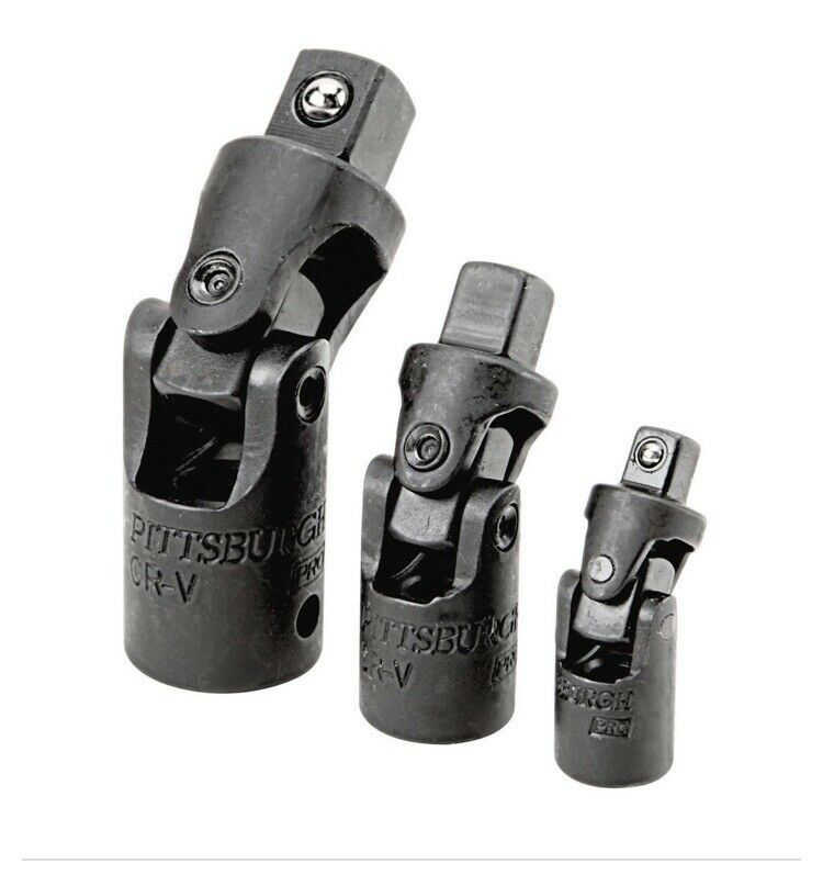 PITTSBURGH Universal Impact Joint Socket Adapter Set,3 Pc. Socket