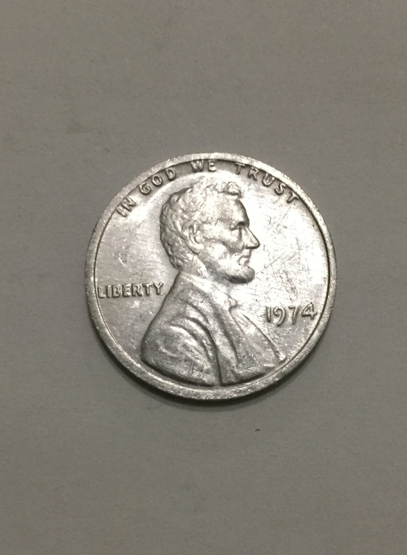 1974 Aluminum Lincoln Cent Souvenir Coin - and 50 similar ...