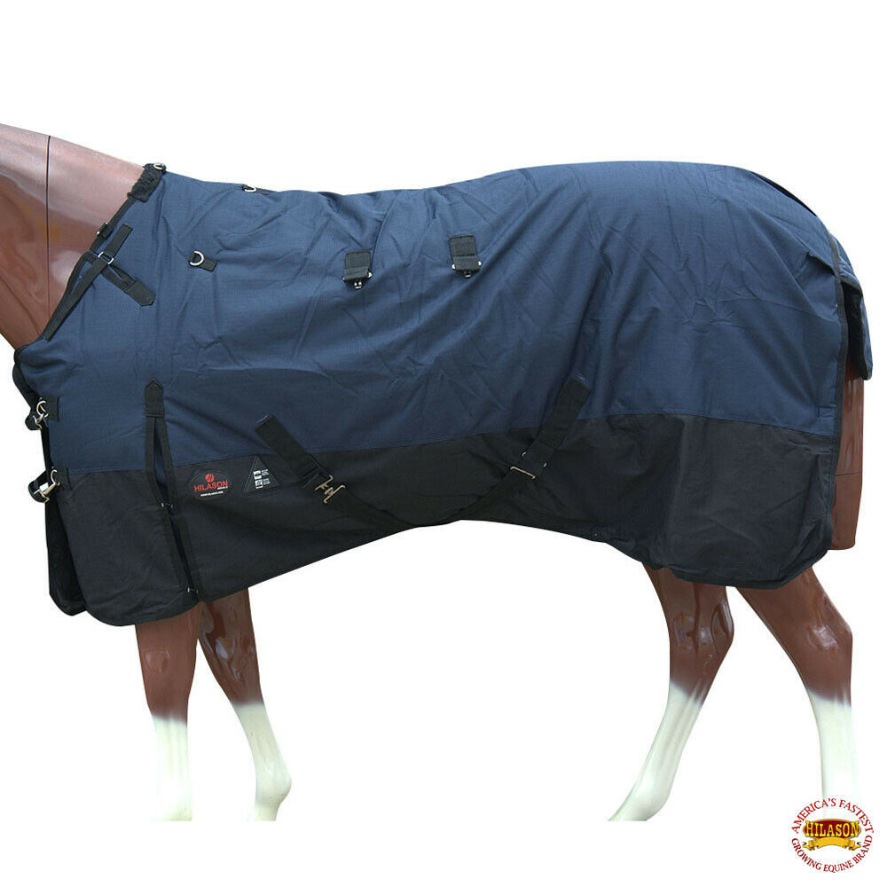 66 in Hilason 1200D Ripstop Waterproof Turnout Winter Horse Blanket