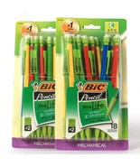 2 Packages Bic Pencil Xtra Life 0.7mm No 2 18 Count Mechanical Pencils - $19.99