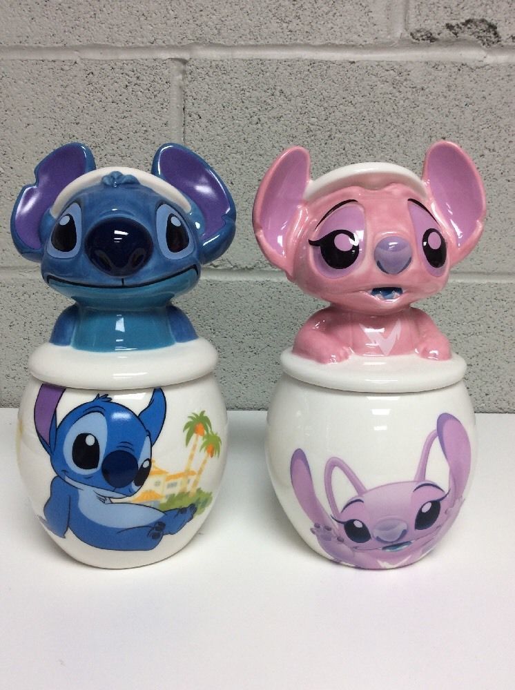 Disney Cookie Jars >> Disney Cookie Jar Stitch Angel Sugar And And 50 Similar Items Disney Cookie Jars >> Disney Cookie Jar Stitch Angel Sugar And And 50 Similar Items