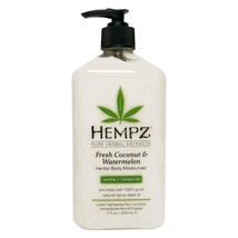 Hempz Herbal Body Moisturizer Fresh Coconut & Watermelon 17oz - $43.98