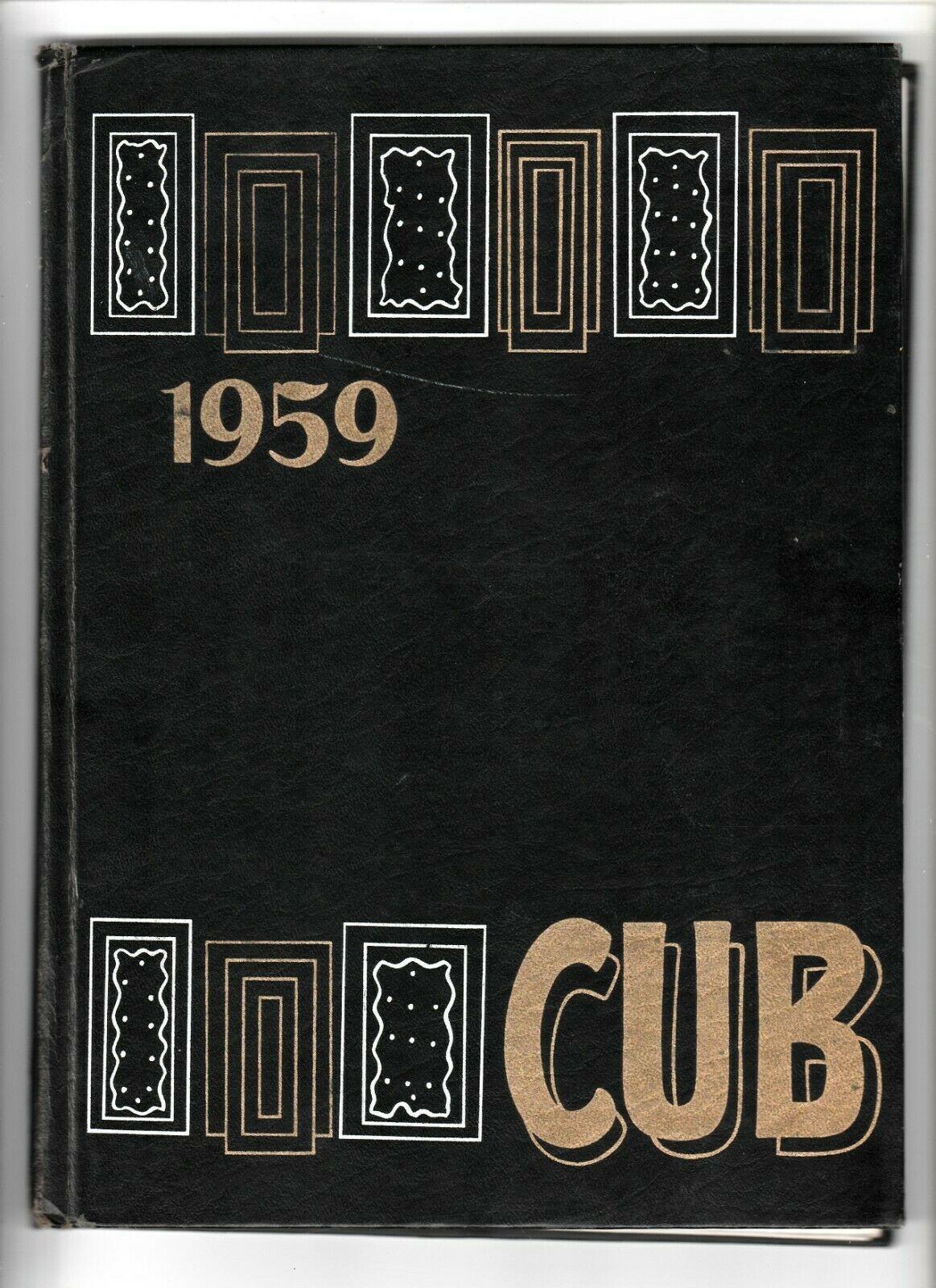 1959 Chamberlain High School Yearbook, The Cub, Chamberlain, South