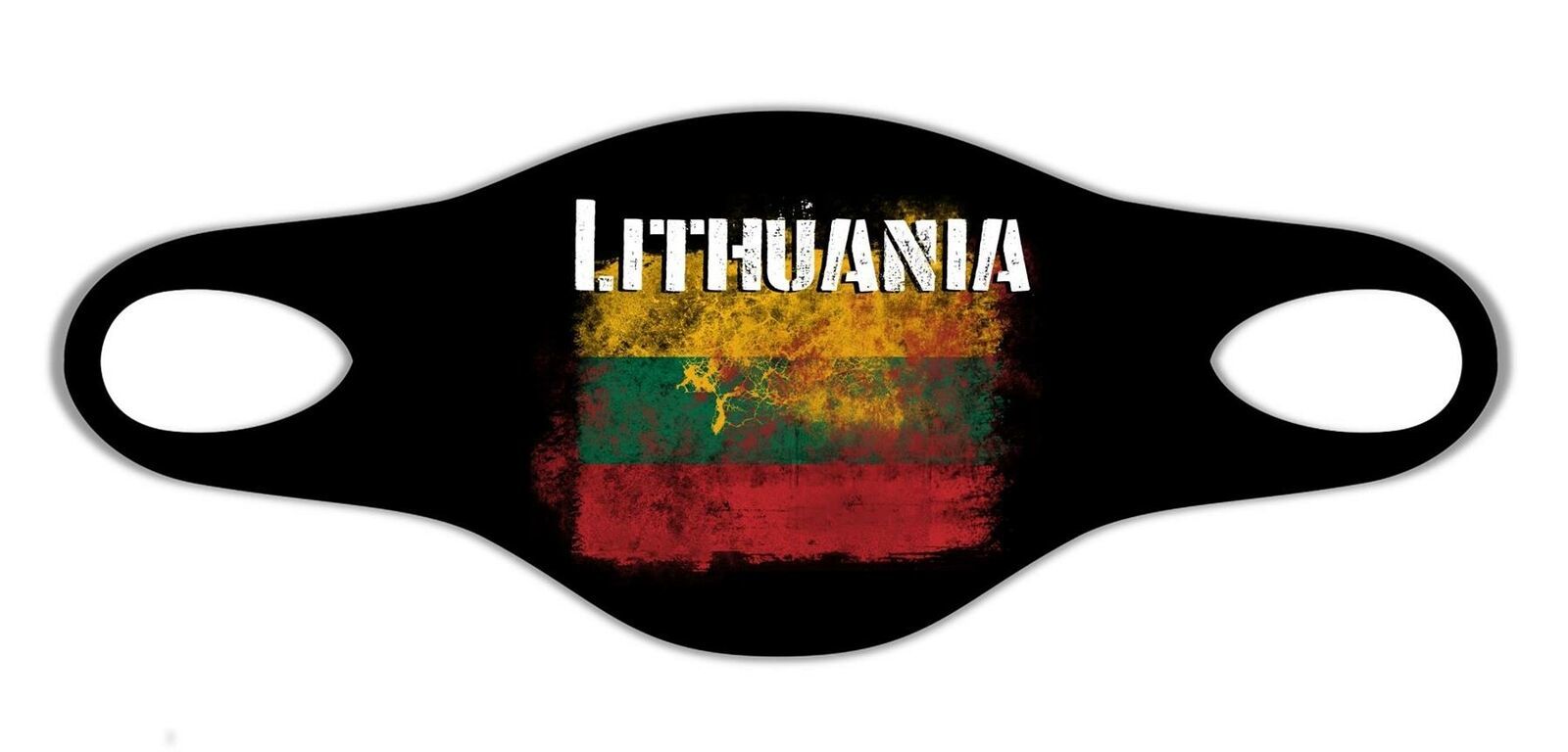 Lithuania National Flag Soft Face Mask Protective Reusable washable Breathable