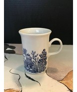 Set of 3 mugs. Churchill Blue Willow Mug, 4 1/8&quot;. Mint Condition. MUGM1. - $18.80