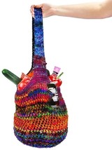 100 gr.  Saree Yarn  -  Rainbow Gradient Yarn  -  Recycled,  ~90 yards long image 2