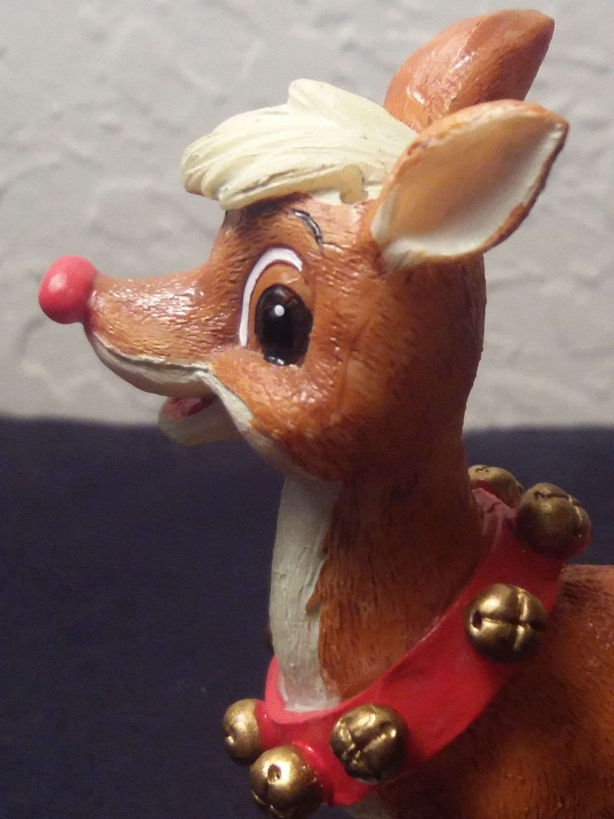 miniature rudolph figurines