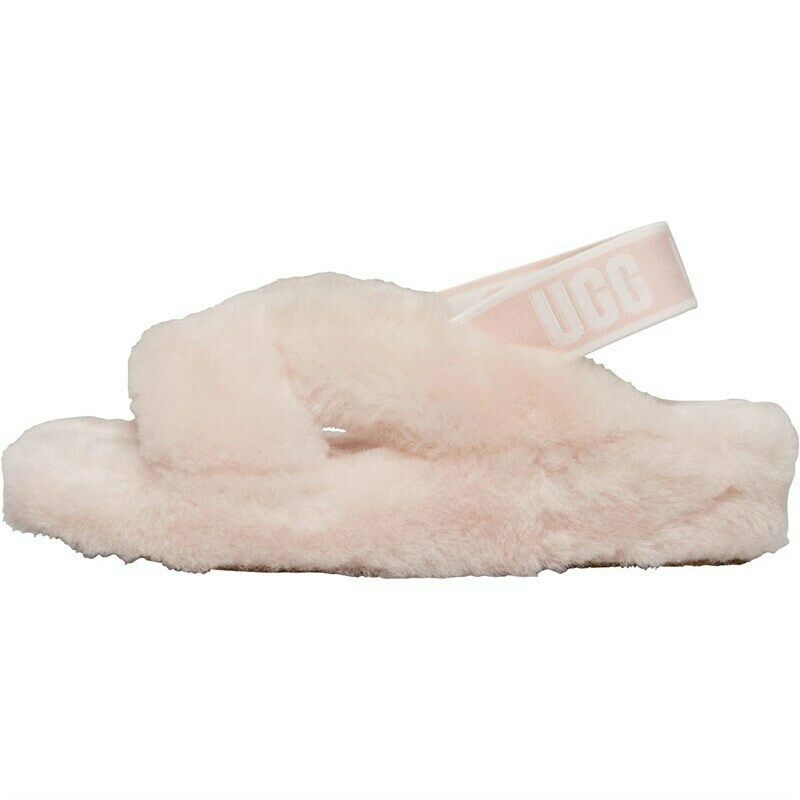 UGG Womens Fab Yeah Comfort Slippers Pink